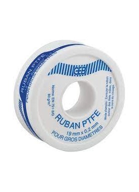 RUBAN PTFE SPE D19MMX15MX0.2MM